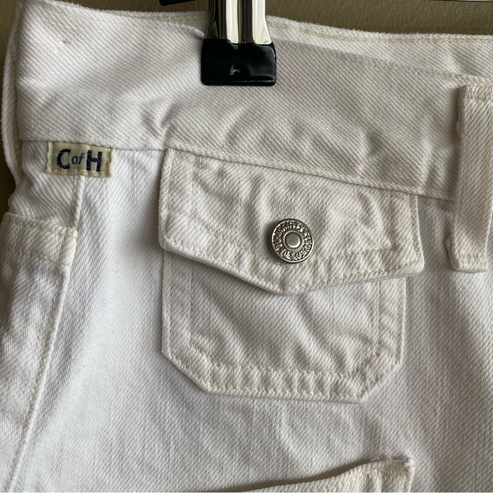 Citizens of Humanity Kamila Patch Pocket Flare White Jeans Size 27 - Picture 4 of 13